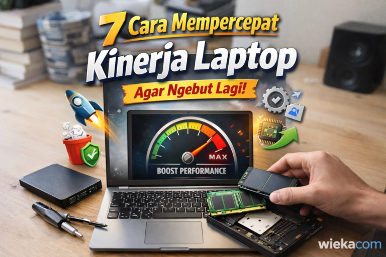 7 Cara Mempercepat Kinerja Laptop agar Ngebut Lagi, Lengkap dengan Panduan Gambar