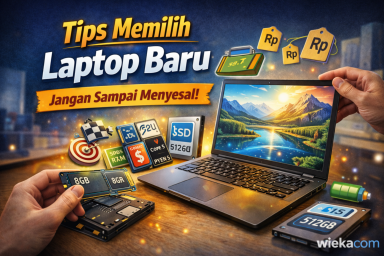 Tips Memilih Laptop Baru yang Tepat, Jangan Sampai Menyesal Setelah Membeli!